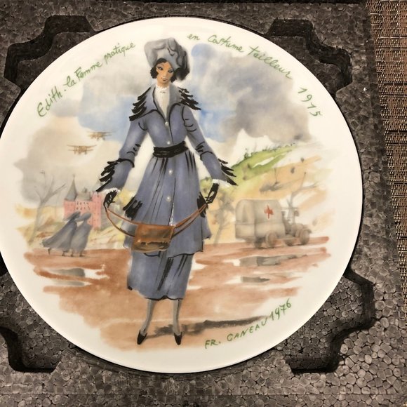 1915 Ganeau's Women of the Century Porcelian COA - Picture 1 of 5